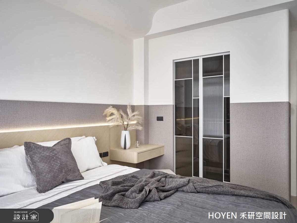 55坪新成屋(5年以下)＿北歐風臥室案例圖片＿禾研空間設計＿禾研_13.引韻之12
