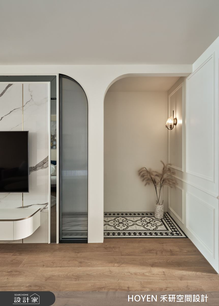 20坪中古屋(5~15年)＿美式風玄關案例圖片＿禾研空間設計＿禾研_14.享饗之4