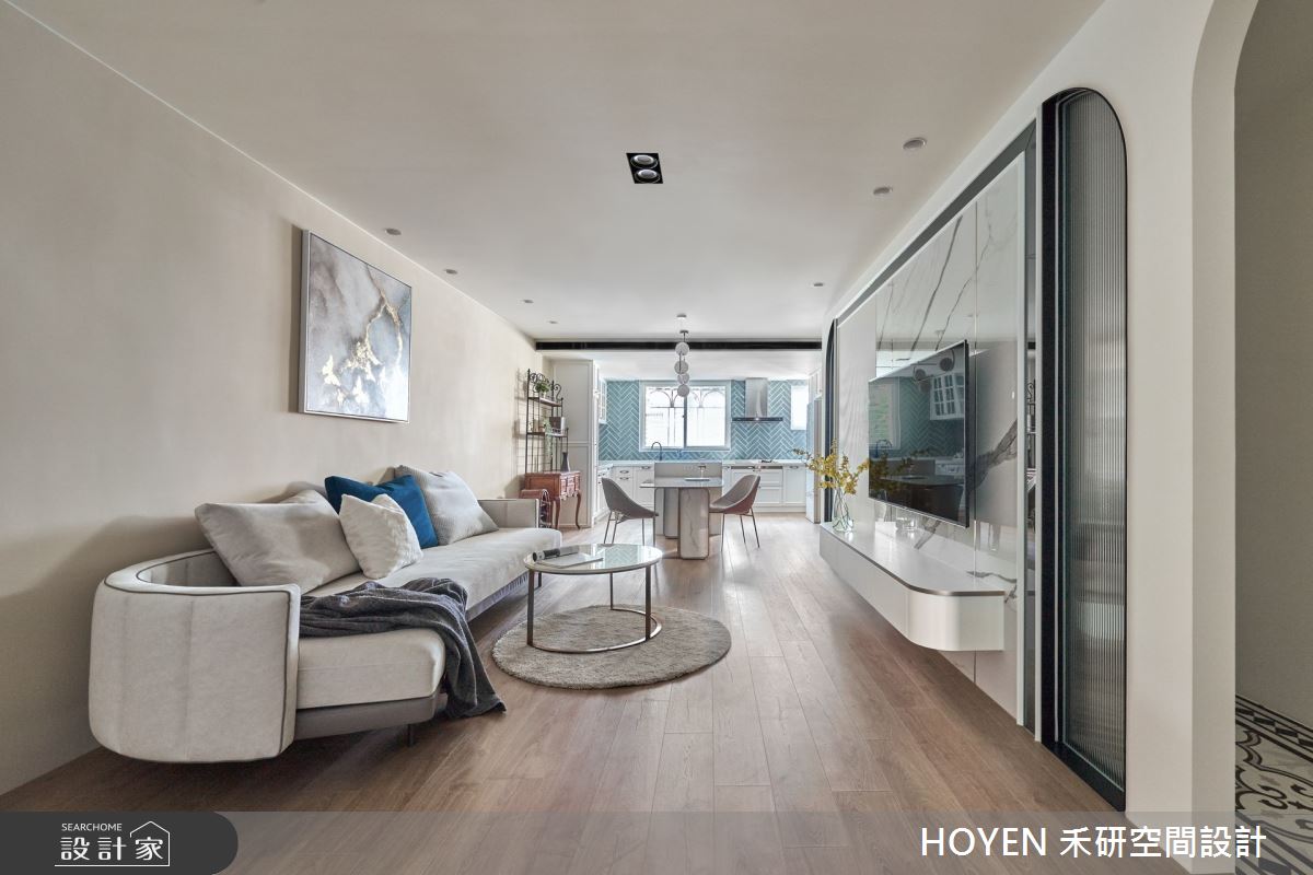 20坪中古屋(5~15年)＿美式風客廳餐廳廚房案例圖片＿禾研空間設計＿禾研_14.享饗之6