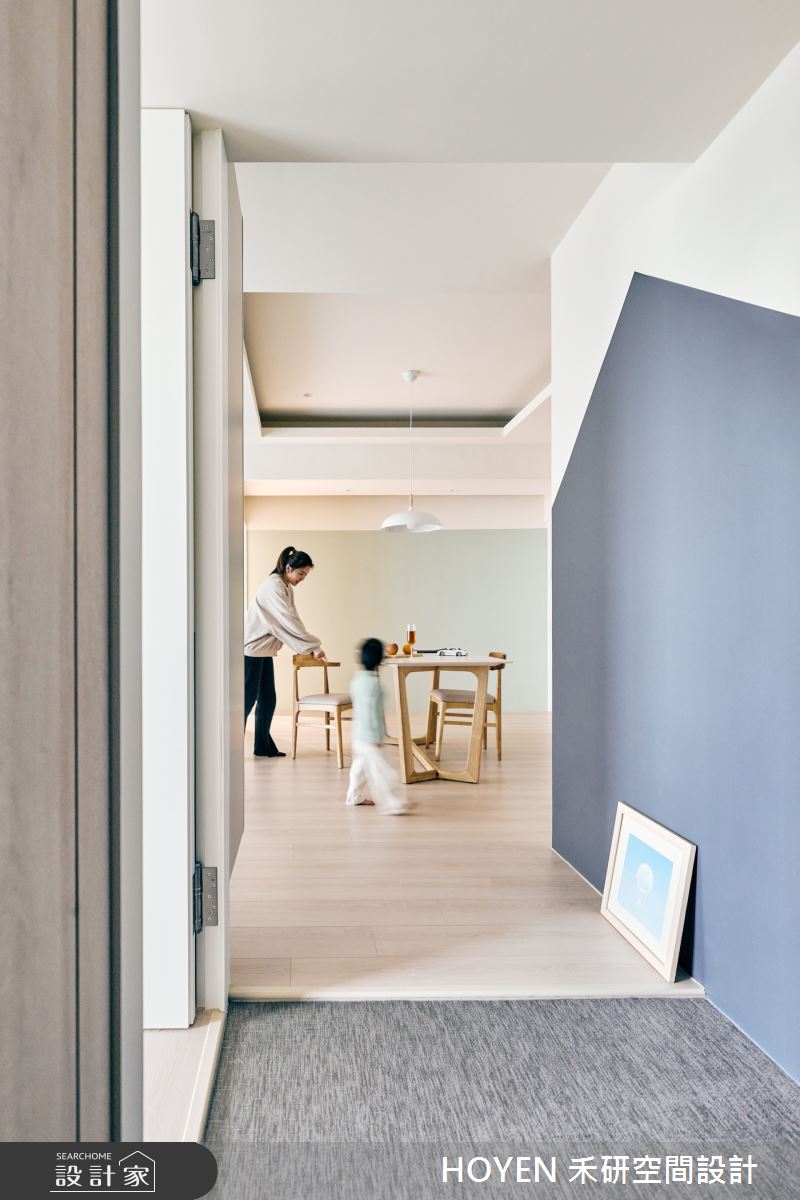 25坪中古屋(5~15年)＿北歐風餐廳走廊案例圖片＿禾研空間設計＿禾研_15.歸盼之3