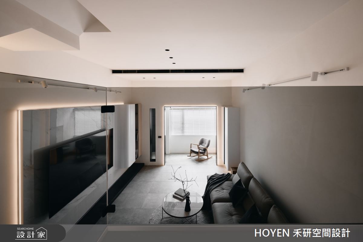 41坪老屋(31~40年)＿現代簡約風客廳案例圖片＿禾研空間設計＿禾研_16.敘光之6