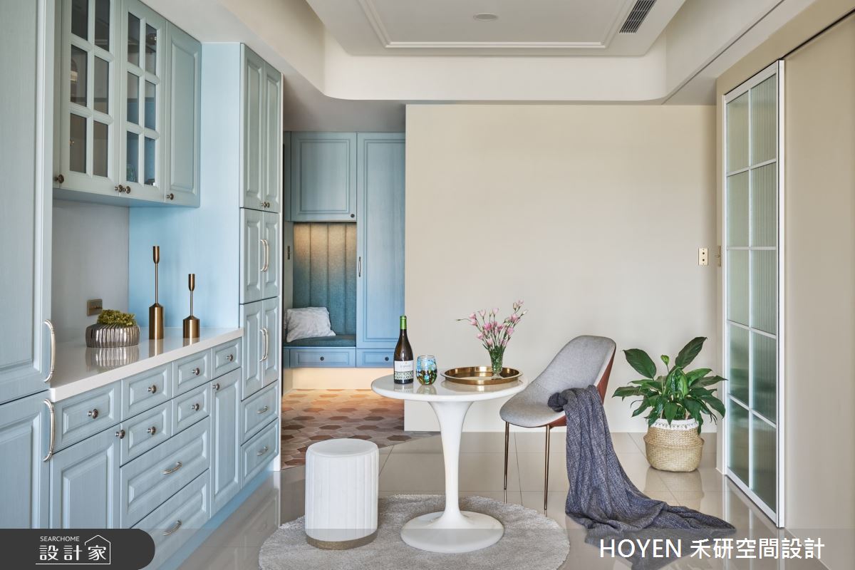 25坪新成屋(5年以下)＿美式風玄關餐廳案例圖片＿禾研空間設計＿禾研_17.珠光寶盒之3