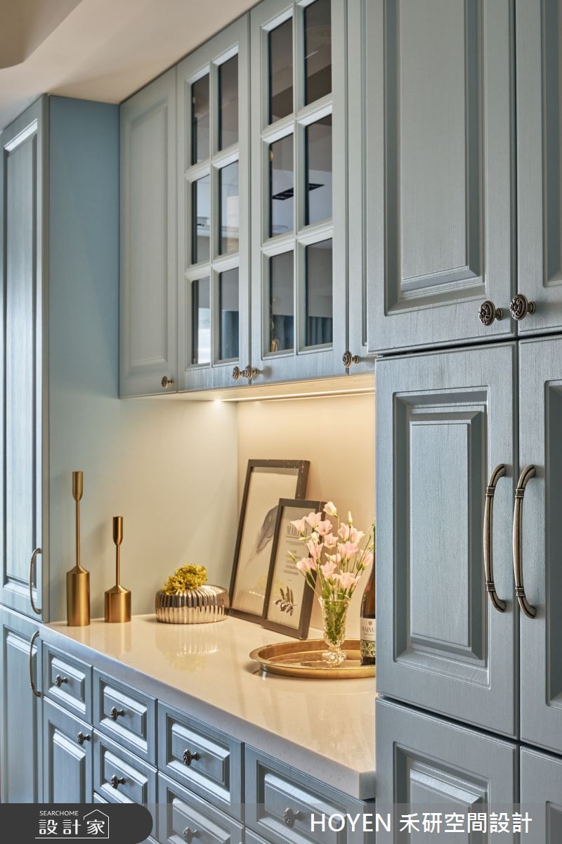 25坪新成屋(5年以下)＿美式風餐廳案例圖片＿禾研空間設計＿禾研_17.珠光寶盒之4