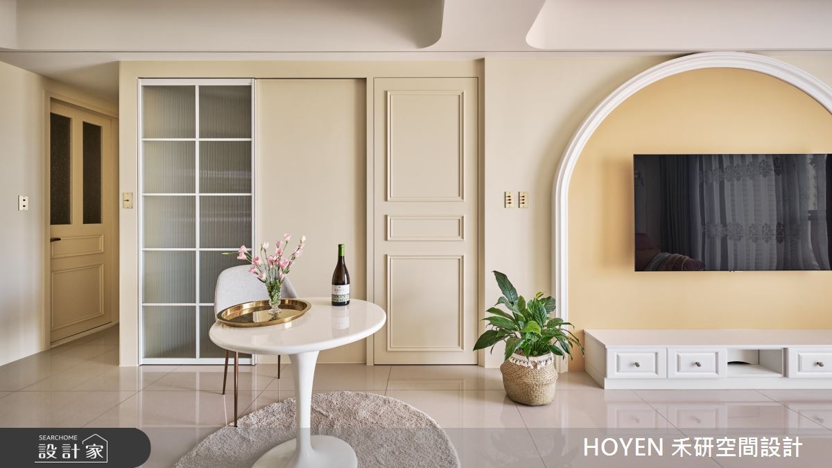 25坪新成屋(5年以下)＿美式風客廳餐廳案例圖片＿禾研空間設計＿禾研_17.珠光寶盒之7