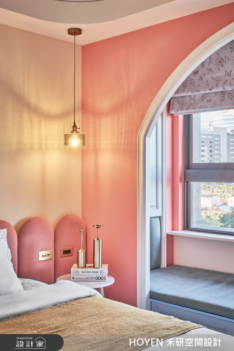 25坪新成屋(5年以下)＿美式風臥室臥榻案例圖片＿禾研空間設計＿禾研_17.珠光寶盒之12