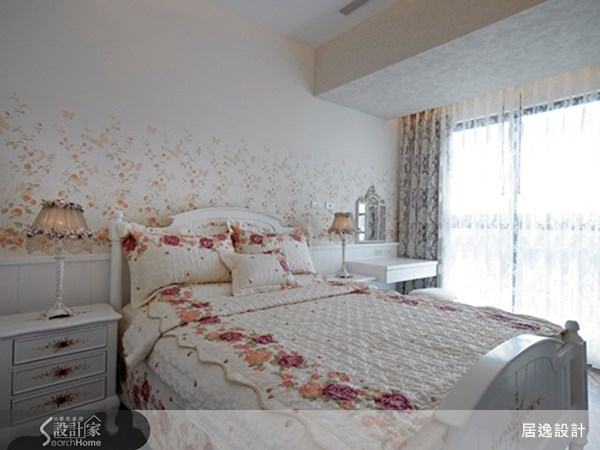 80坪新成屋(5年以下)＿鄉村風臥室案例圖片＿江榮裕建築師+居逸室內設計＿江榮裕_22之24
