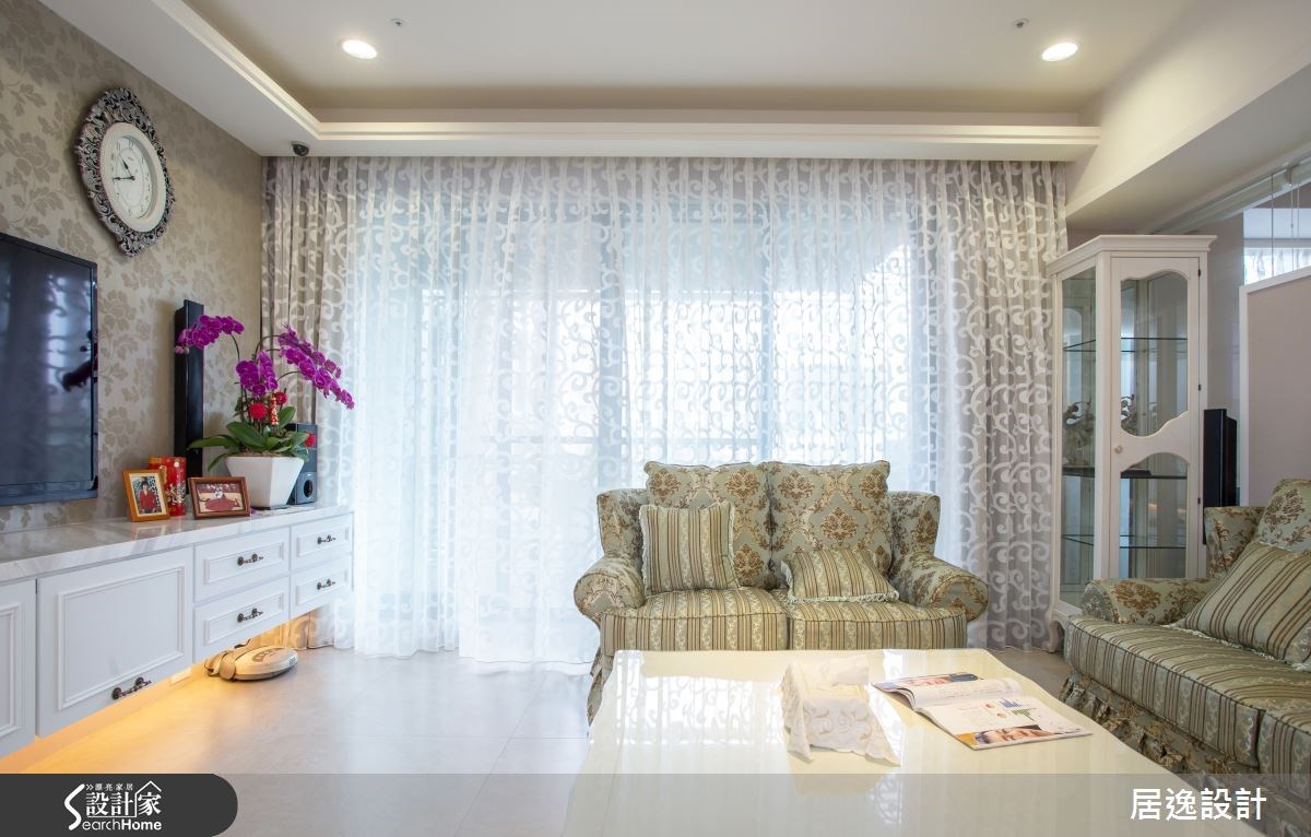 46坪＿鄉村風客廳案例圖片＿江榮裕建築師+居逸室內設計＿江榮裕_24之4
