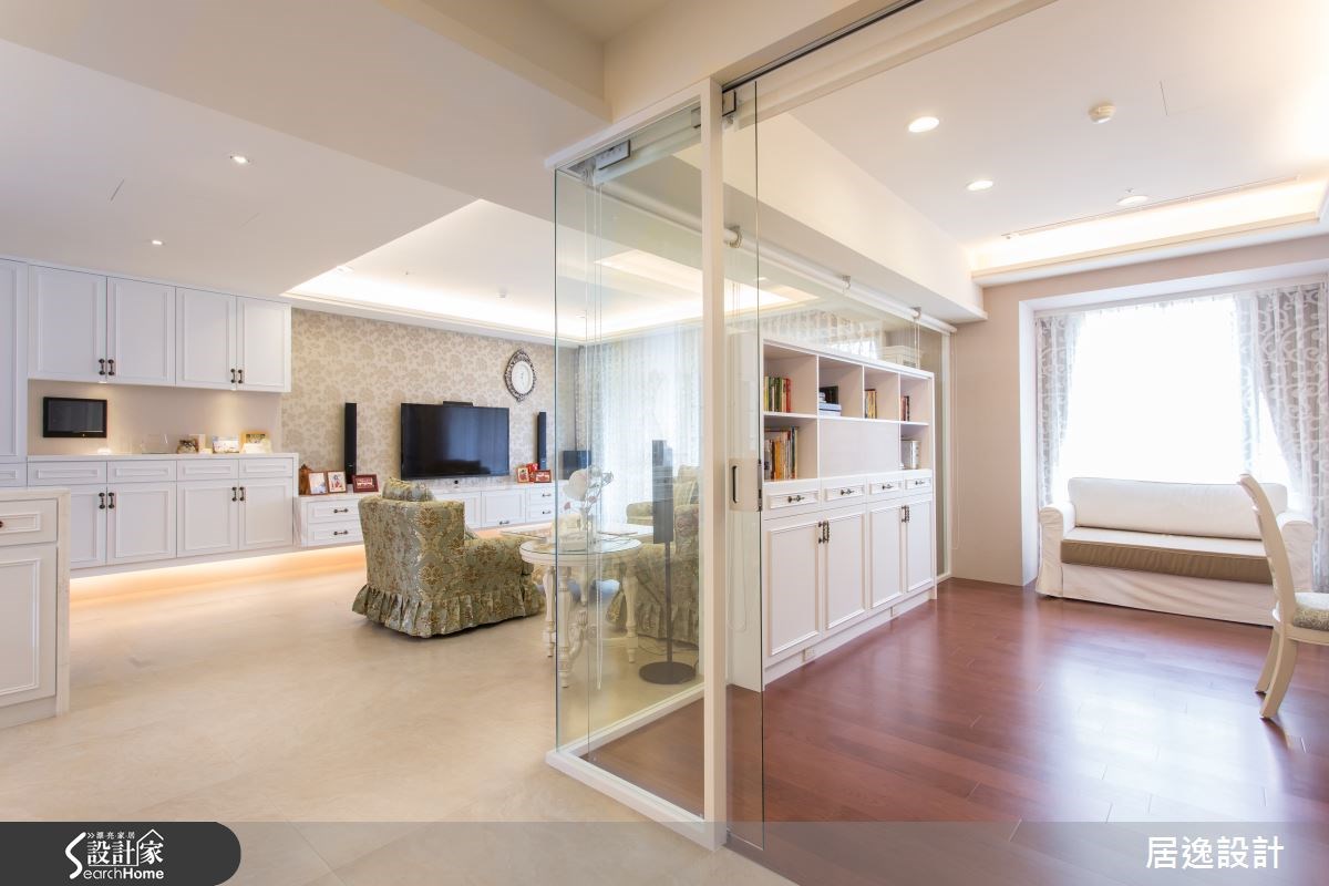 46坪＿鄉村風客廳案例圖片＿江榮裕建築師+居逸室內設計＿江榮裕_24之14