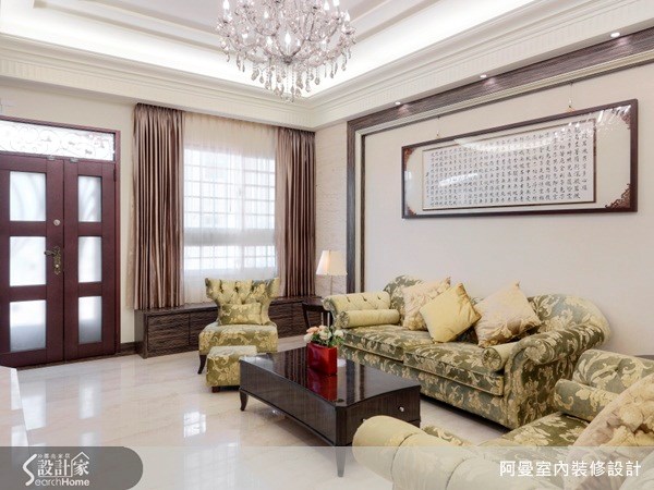 119坪新成屋(5年以下)＿混搭風客廳案例圖片＿阿曼空間設計＿阿曼_09之3
