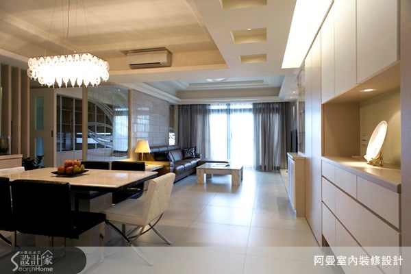 36坪新成屋(5年以下)＿現代風餐廳案例圖片＿阿曼空間設計＿阿曼_10之5