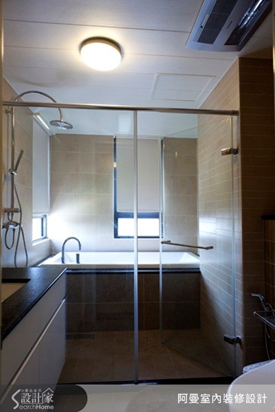 36坪新成屋(5年以下)＿現代風浴室案例圖片＿阿曼空間設計＿阿曼_10之14