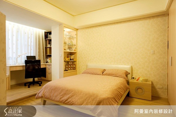 60坪新成屋(5年以下)＿混搭風臥室案例圖片＿阿曼空間設計＿阿曼_11之10