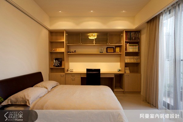60坪新成屋(5年以下)＿混搭風臥室案例圖片＿阿曼空間設計＿阿曼_11之13