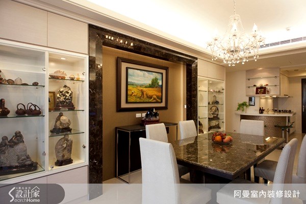 42坪新成屋(5年以下)＿現代風餐廳案例圖片＿阿曼空間設計＿阿曼_12之9