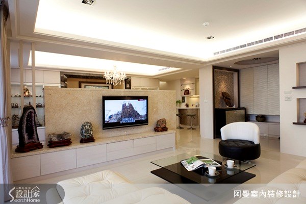 42坪新成屋(5年以下)＿現代風客廳案例圖片＿阿曼空間設計＿阿曼_12之8