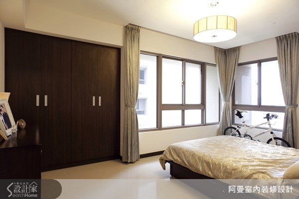 48坪新成屋(5年以下)＿現代風臥室案例圖片＿阿曼空間設計＿阿曼_15之16