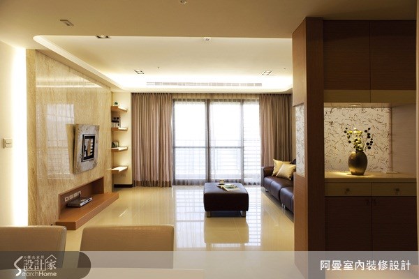 43坪新成屋(5年以下)＿現代風客廳案例圖片＿阿曼空間設計＿阿曼_16之1