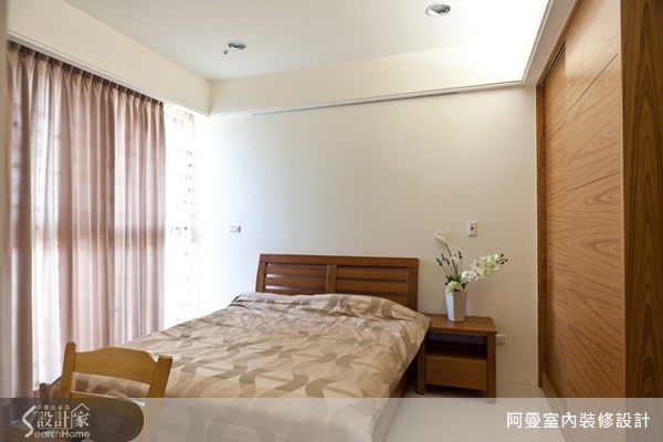 36坪新成屋(5年以下)＿現代風臥室案例圖片＿阿曼空間設計＿阿曼_17之14