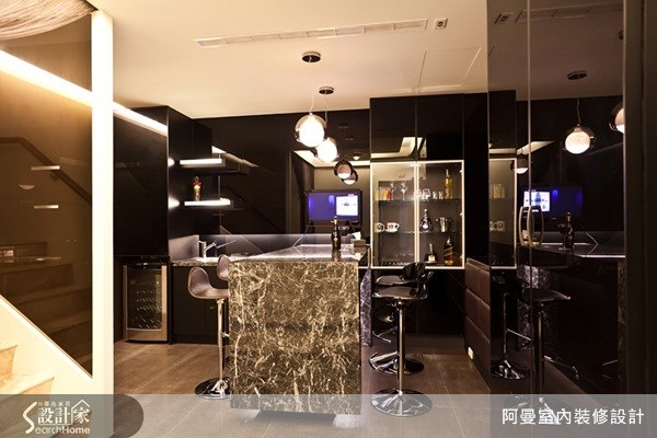 68坪新成屋(5年以下)＿美式風吧檯案例圖片＿阿曼空間設計＿阿曼_21之7