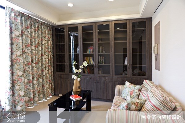 68坪新成屋(5年以下)＿美式風客廳案例圖片＿阿曼空間設計＿阿曼_21之14