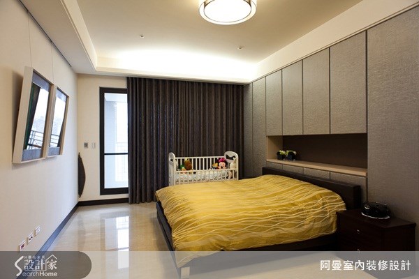 58坪新成屋(5年以下)＿現代風臥室案例圖片＿阿曼空間設計＿阿曼_22之14