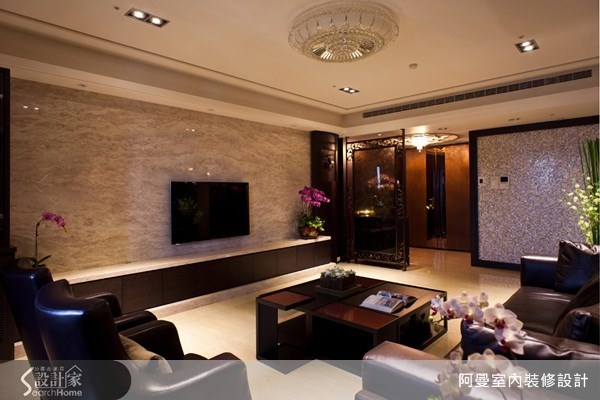 58坪新成屋(5年以下)＿現代風客廳案例圖片＿阿曼空間設計＿阿曼_22之11