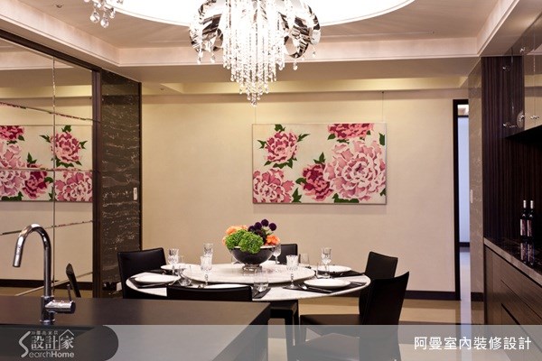 58坪新成屋(5年以下)＿現代風餐廳案例圖片＿阿曼空間設計＿阿曼_22之6