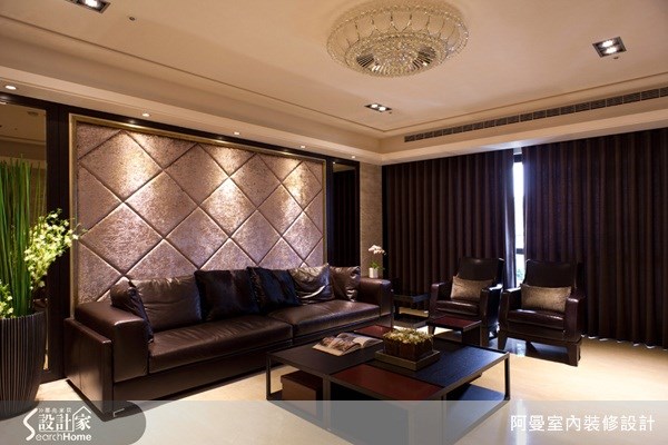 58坪新成屋(5年以下)＿現代風客廳案例圖片＿阿曼空間設計＿阿曼_22之10