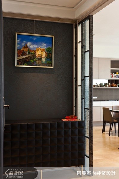 46坪預售屋＿混搭風玄關案例圖片＿阿曼空間設計＿阿曼_23之3