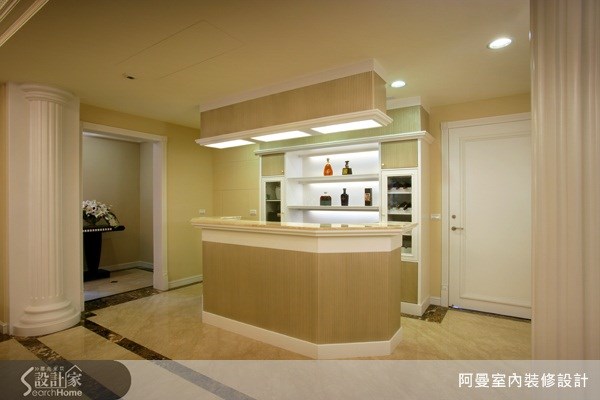 220坪預售屋＿新古典吧檯案例圖片＿阿曼空間設計＿阿曼_24之8