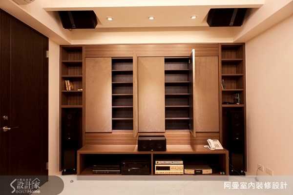 120坪新成屋(5年以下)＿現代風書房案例圖片＿阿曼空間設計＿阿曼_25之4