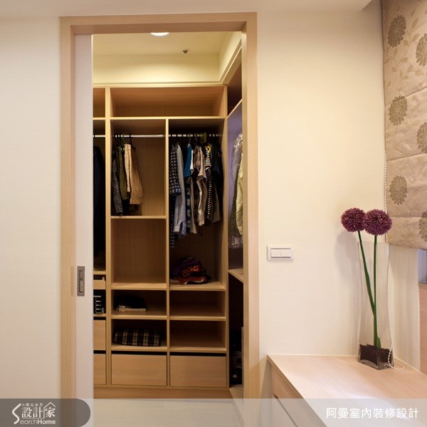 55坪新成屋(5年以下)＿現代風更衣間案例圖片＿阿曼空間設計＿阿曼_26之17