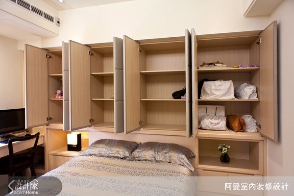 55坪新成屋(5年以下)＿現代風臥室案例圖片＿阿曼空間設計＿阿曼_26之15