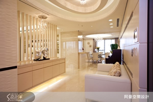 66坪預售屋＿奢華風玄關案例圖片＿阿曼空間設計＿阿曼_28之1