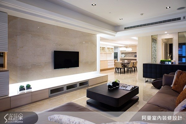 47坪新成屋(5年以下)＿奢華風客廳案例圖片＿阿曼空間設計＿阿曼_29之4