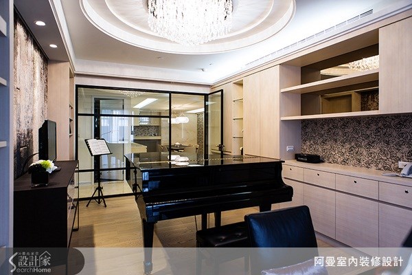 47坪新成屋(5年以下)＿奢華風工作區案例圖片＿阿曼空間設計＿阿曼_29之12