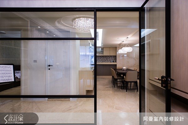 47坪新成屋(5年以下)＿奢華風玄關案例圖片＿阿曼空間設計＿阿曼_29之13