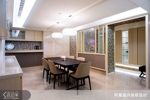 47坪新成屋(5年以下)＿奢華風餐廳案例圖片＿阿曼空間設計＿阿曼_29之7