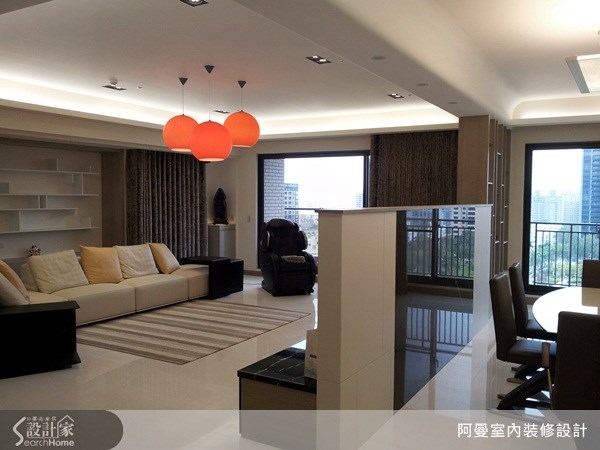 66坪新成屋(5年以下)＿現代風客廳案例圖片＿阿曼空間設計＿阿曼_30之3