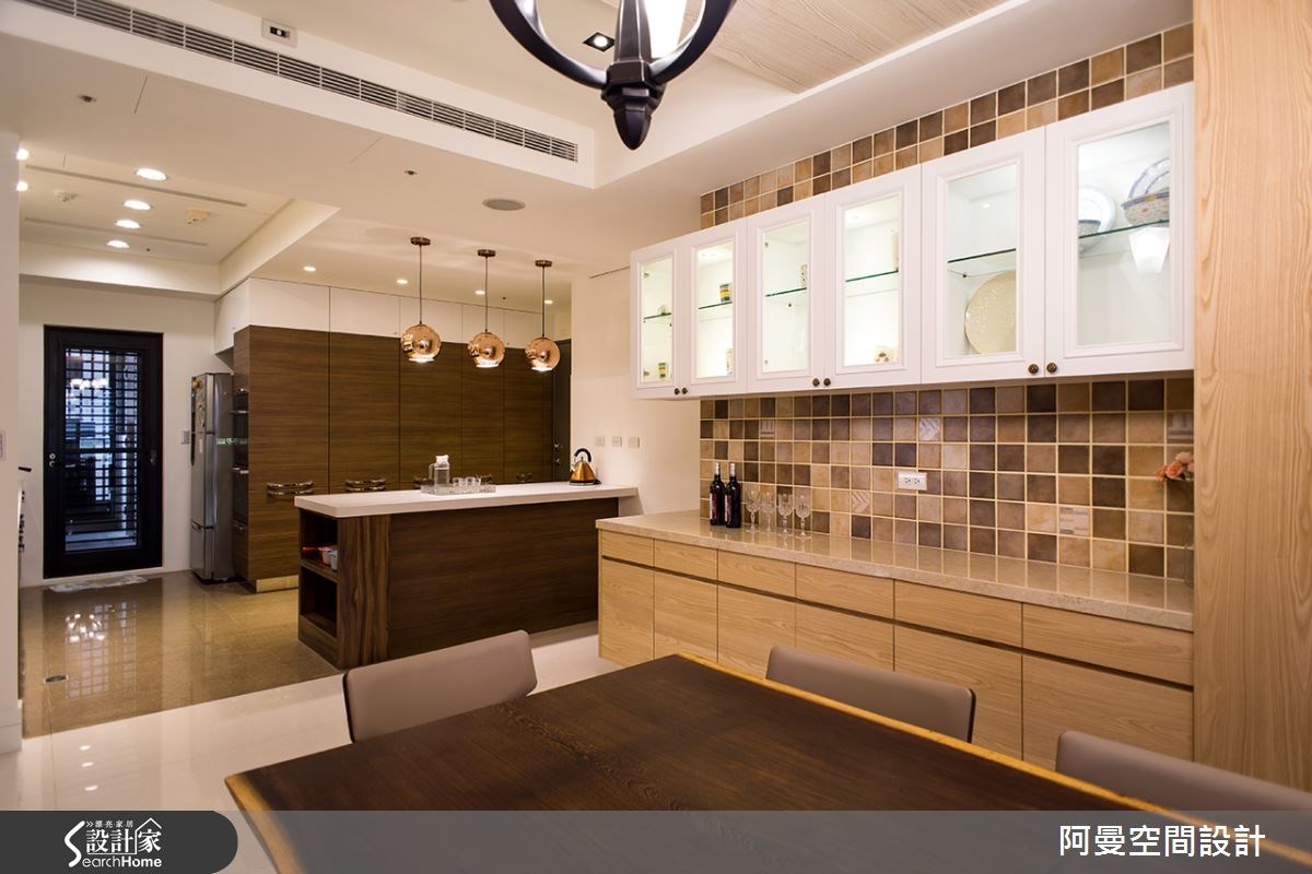 60坪新成屋(5年以下)＿鄉村風餐廳案例圖片＿阿曼空間設計＿阿曼_31之7