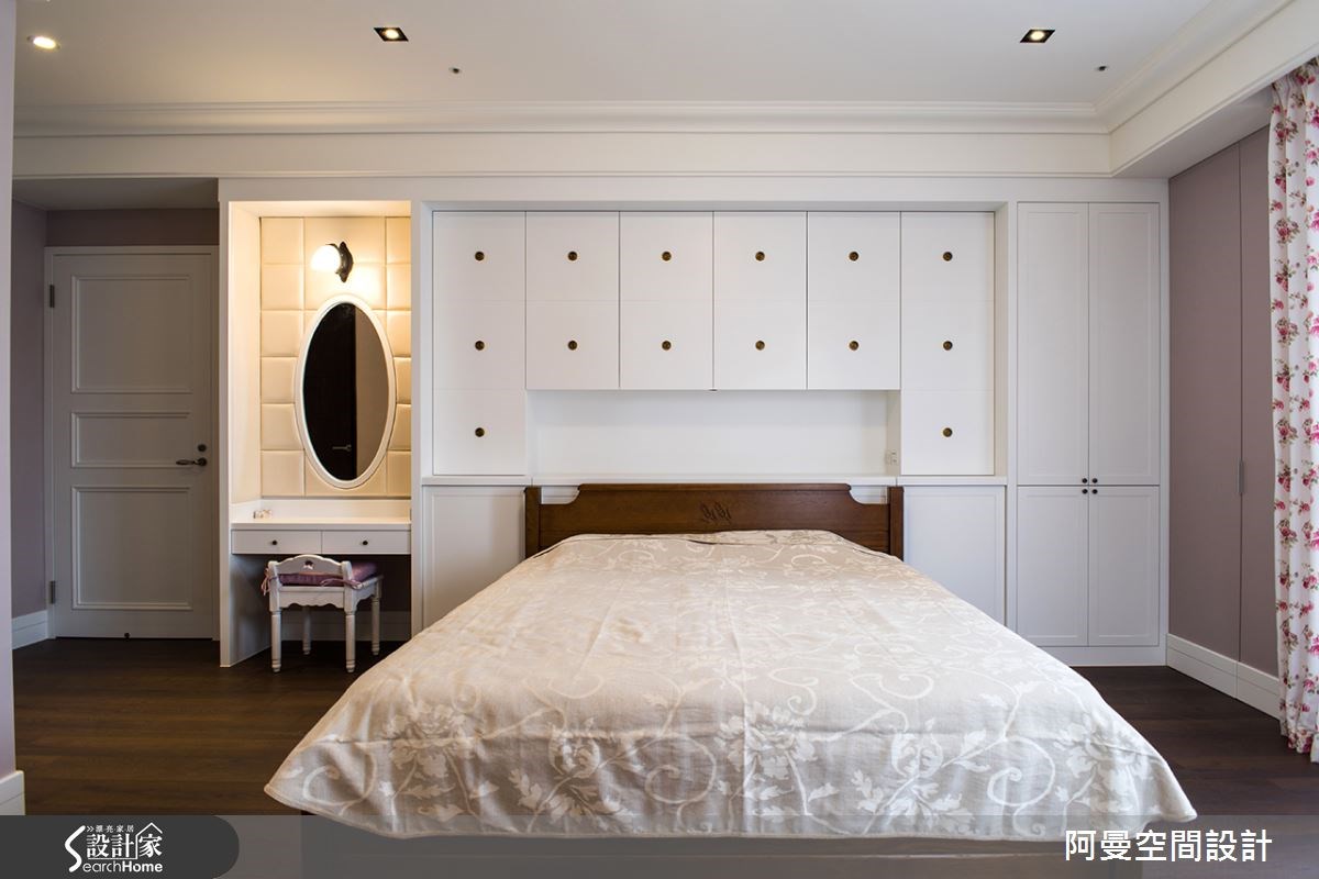 60坪新成屋(5年以下)＿鄉村風臥室案例圖片＿阿曼空間設計＿阿曼_31之11