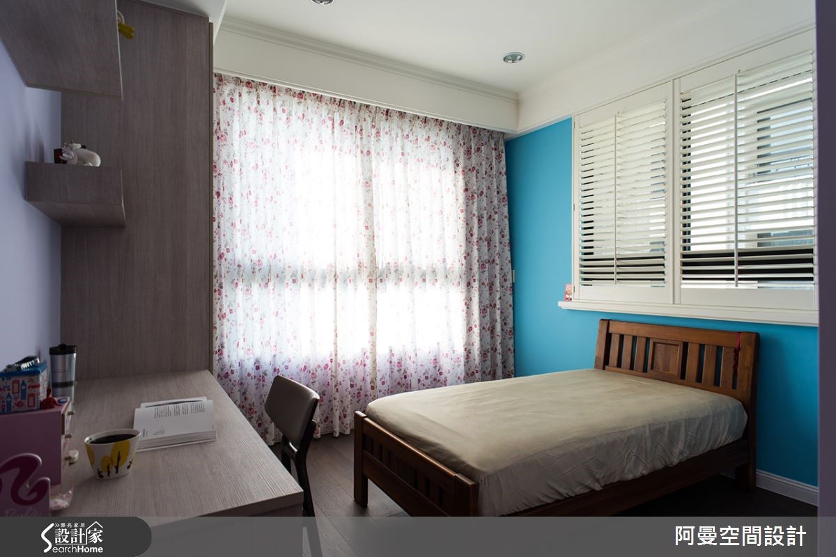 60坪新成屋(5年以下)＿鄉村風臥室案例圖片＿阿曼空間設計＿阿曼_31之12