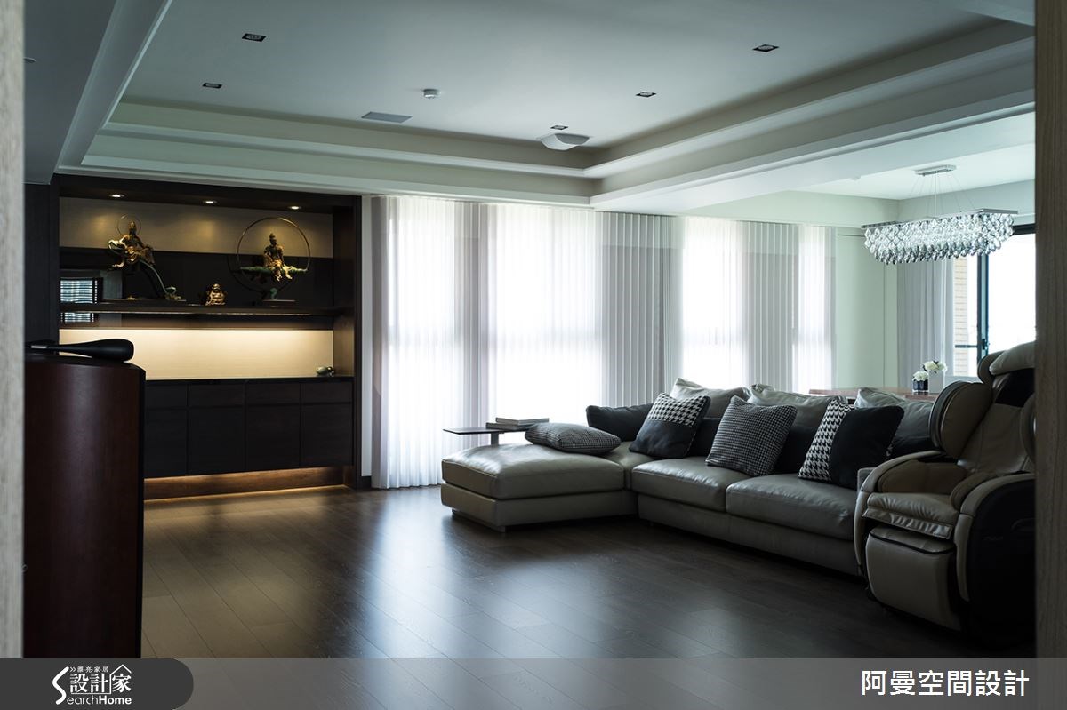 52坪新成屋(5年以下)＿現代風客廳案例圖片＿阿曼空間設計＿阿曼_32之3