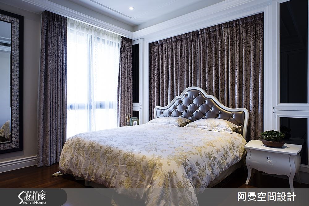 50坪新成屋(5年以下)＿奢華風臥室案例圖片＿阿曼空間設計＿阿曼_33之11
