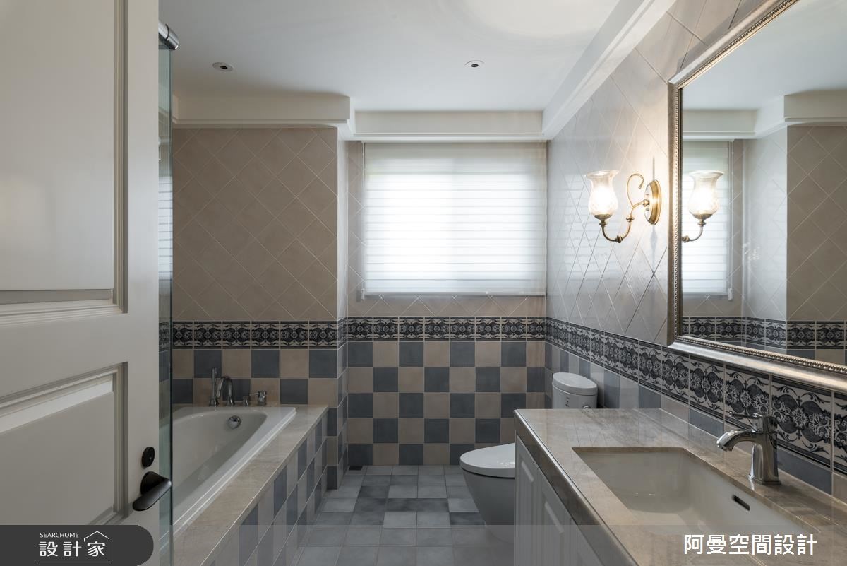 105坪新成屋(5年以下)＿美式風浴室案例圖片＿阿曼空間設計＿阿曼_38之17
