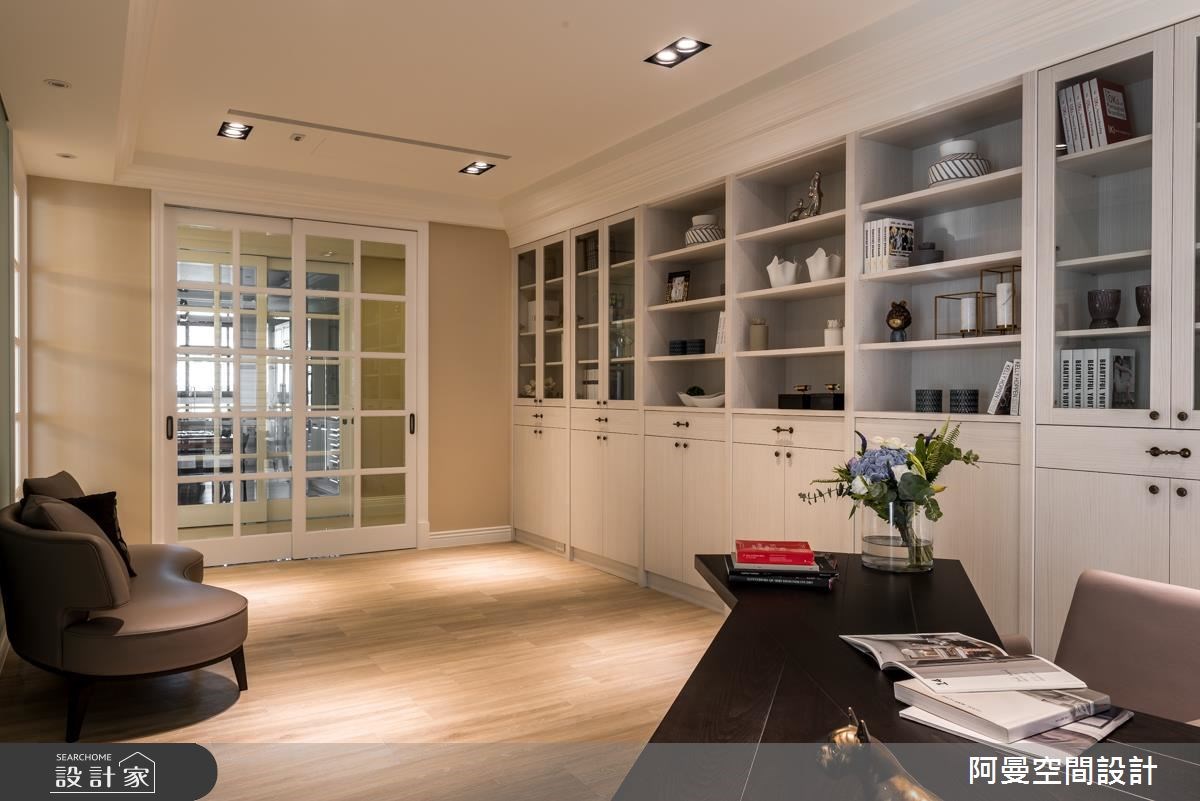 105坪新成屋(5年以下)＿美式風書房案例圖片＿阿曼空間設計＿阿曼_38之21