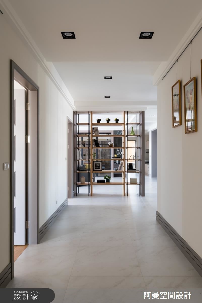 105坪新成屋(5年以下)＿工業風走廊案例圖片＿阿曼空間設計＿阿曼_39之9