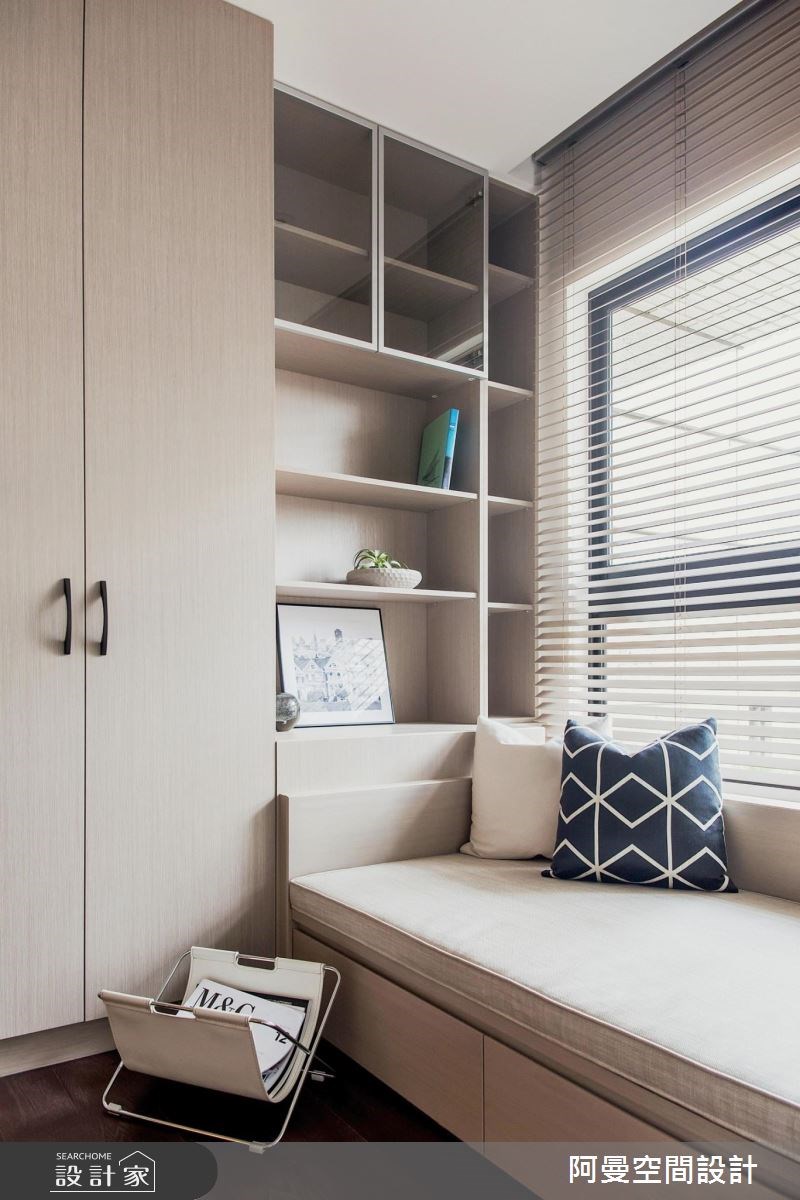50坪新成屋(5年以下)＿現代風書房案例圖片＿阿曼空間設計＿阿曼_40之16