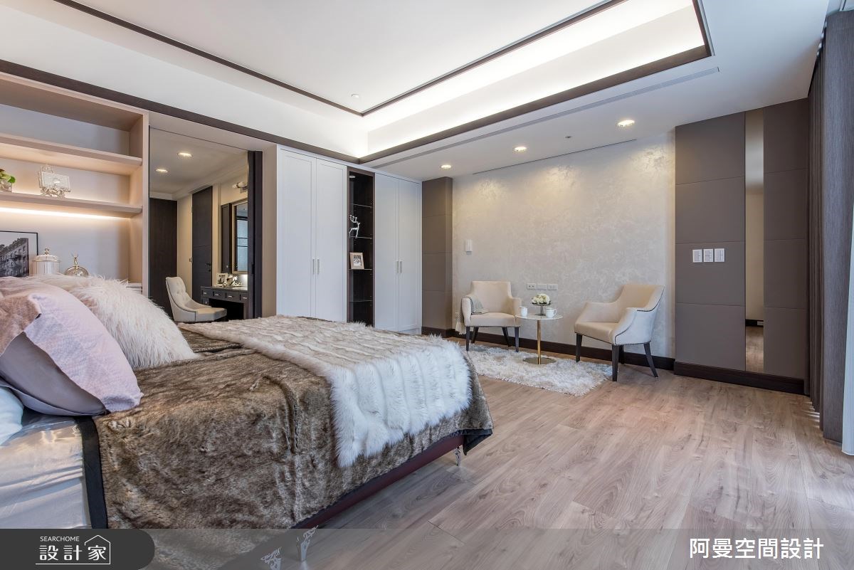 110坪新成屋(5年以下)＿新古典臥室案例圖片＿阿曼空間設計＿阿曼_41之8