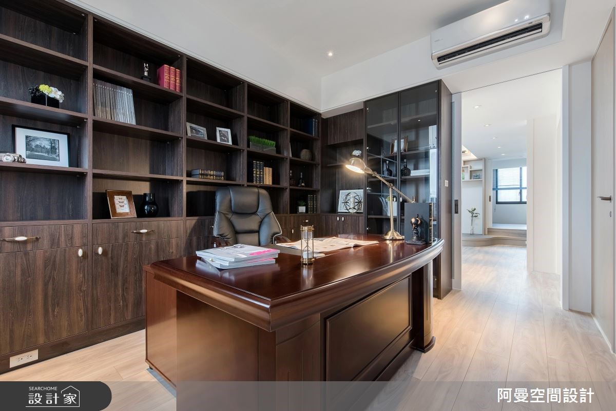 110坪新成屋(5年以下)＿新古典書房案例圖片＿阿曼空間設計＿阿曼_41之14